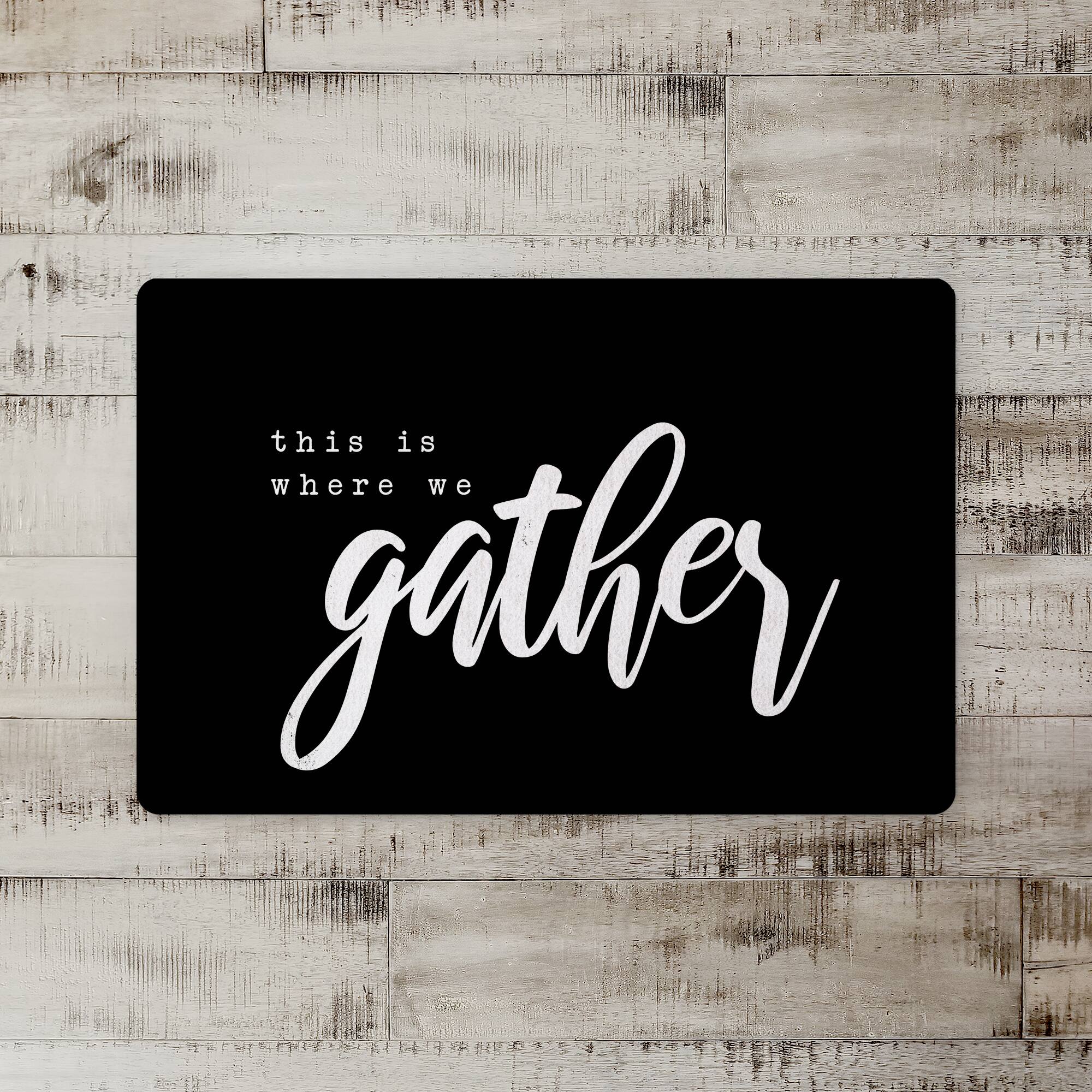 Where We Gather 18" x 27" Floor Mat